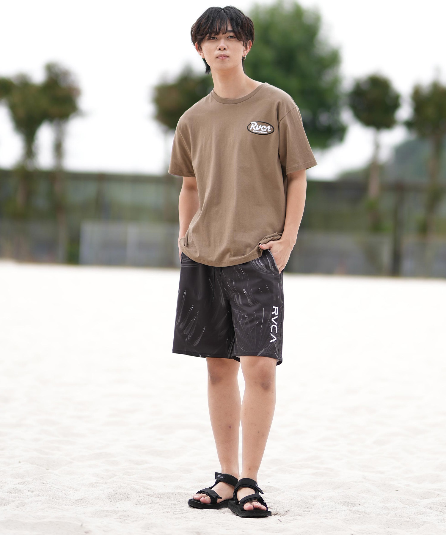 RVCA ルーカ ショートパンツ メンズ ショーツ トランクス 水着