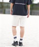 RVCA ルーカ ショートパンツ メンズ スウェットショーツ IRON ON FT WS セットアップ対応 BF041-652(WHT-S)