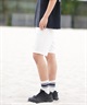 RVCA ルーカ ショートパンツ メンズ スウェットショーツ IRON ON FT WS セットアップ対応 BF041-652(WHT-S)