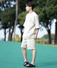 RVCA ルーカ ショートパンツ メンズ スウェットショーツ IRON ON FT WS セットアップ対応 BF041-652(WHT-S)