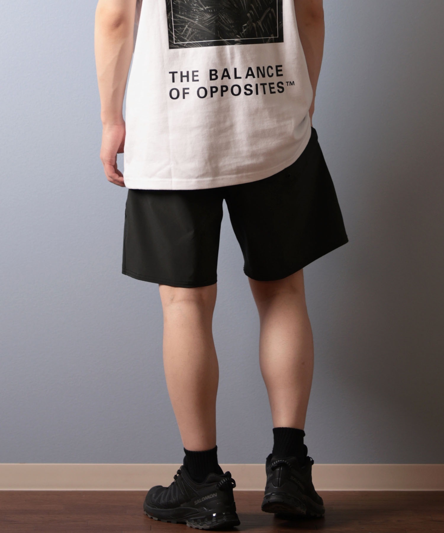 RVCA ルーカ ショートパンツ メンズ 水着 ボードショーツ トランクス 水陸両用 ELASTIC BS BF041-530(BLK-S)