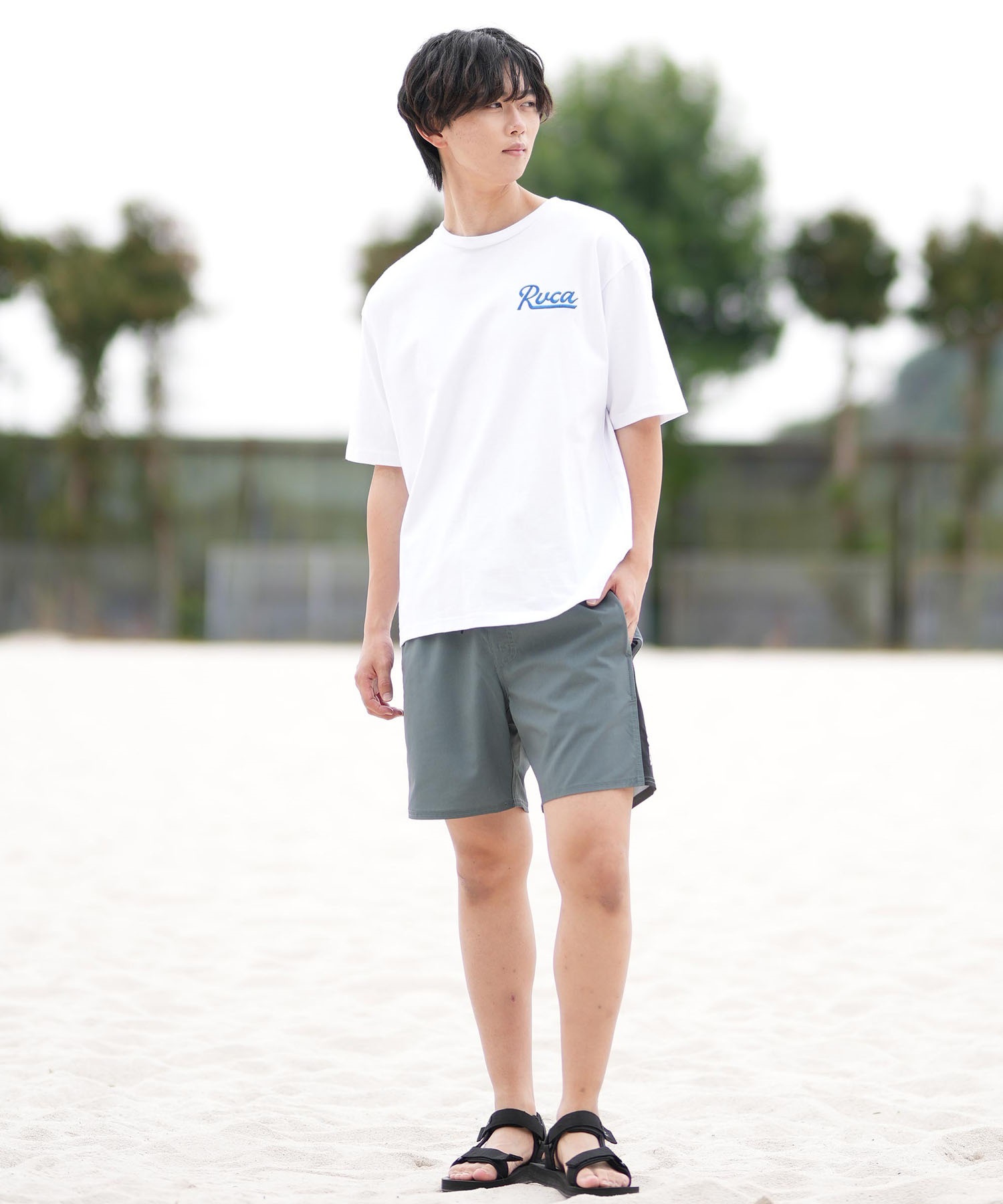 RVCA ルーカ ショートパンツ メンズ 水着 ボードショーツ トランクス