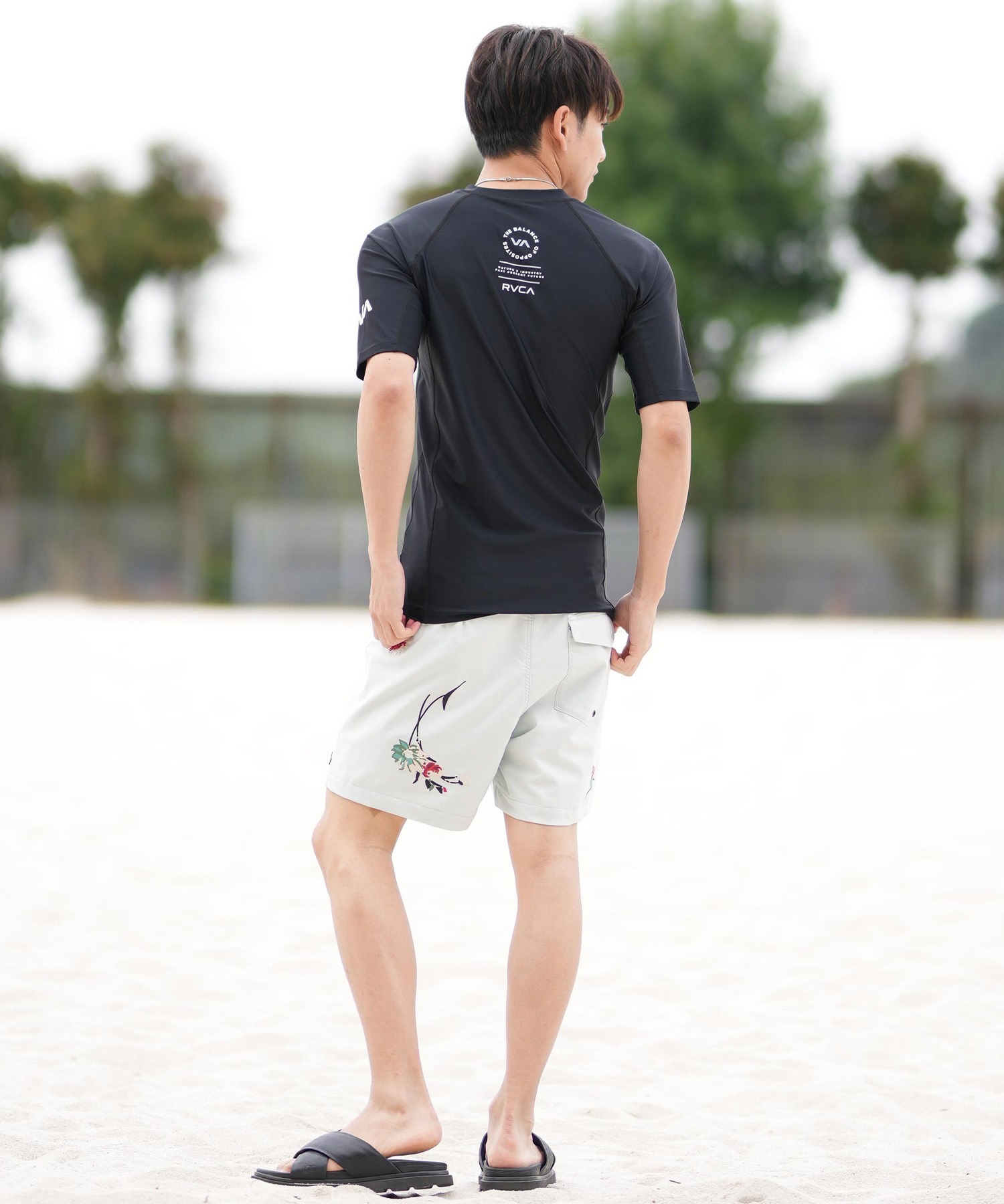 RVCA ルーカ 水着 海パン トランクス サーフパンツ メンズ ショート丈