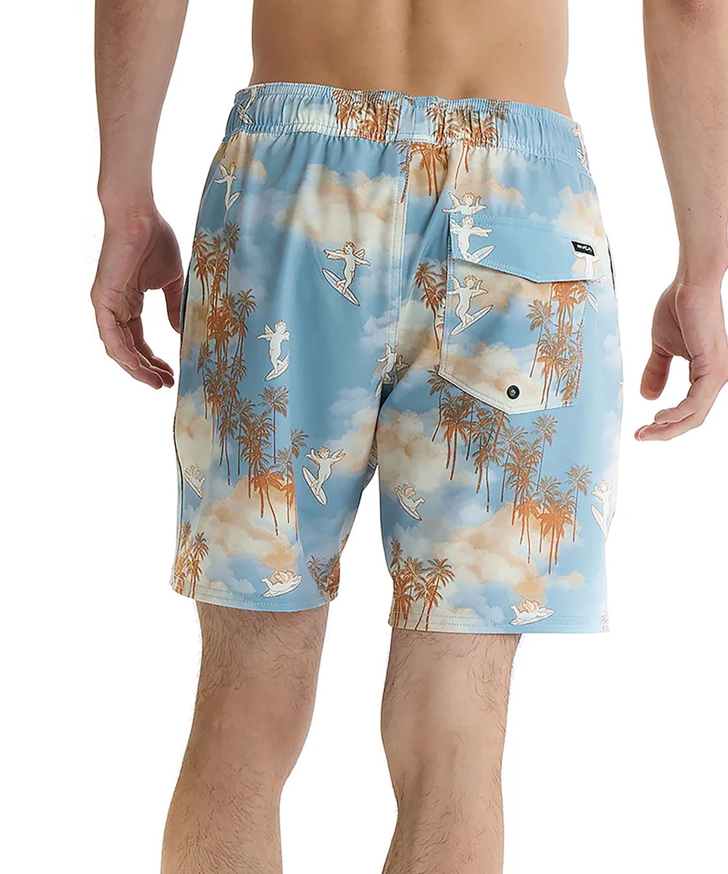 RVCA ルーカ　ボードショーツ　海パンフラワーパターン 水着 L定価¥7700 RVCA 最短翌日配達 ルーカ ルカ サーフパンツ メンズ ボード