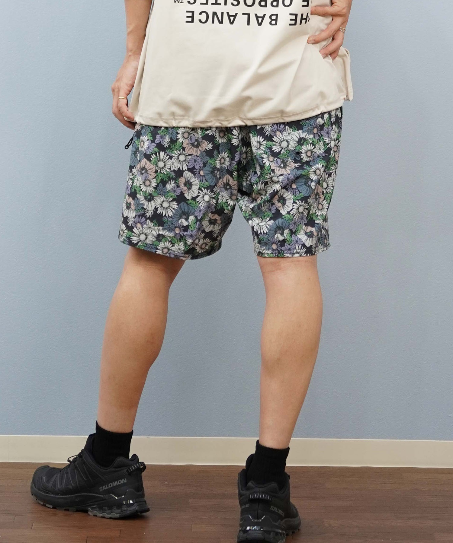 RVCA ルーカ 水着 海パン トランクス サーフパンツ メンズ 総柄 水陸