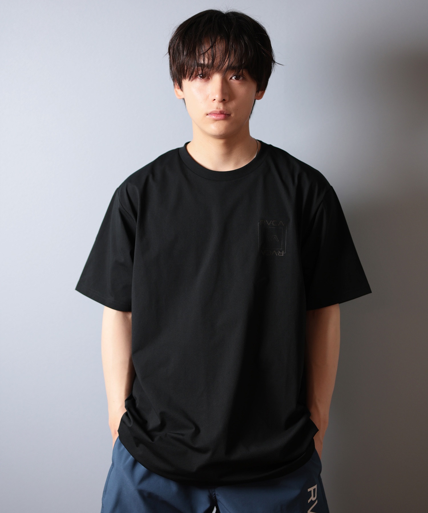 RVCA ルーカ 半袖 Tシャツ メンズ ラッシュガード 水陸両用