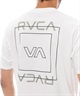 RVCA ルーカ 半袖 Tシャツ メンズ ラッシュガード 水陸両用 ユーティリティー ILL ESCAPE SQUARE SFST BF041-870(BBL-S)