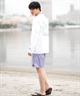 RVCA ルーカ 水着 ラッシュガード ジップアップ パーカー メンズ 長袖 バックプリント 水陸両用 UVカット 吸水速乾 BF041-P85(WHT-S)