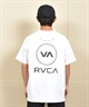 RVCA ルーカ ラッシュガード 半袖 Tシャツ メンズ 水陸両用 ユーティリティー REFLECTIVE BAS SFST BF041-P86(BLK-S)