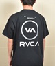RVCA ルーカ ラッシュガード 半袖 Tシャツ メンズ 水陸両用 ユーティリティー REFLECTIVE BAS SFST BF041-P86(BLK-S)