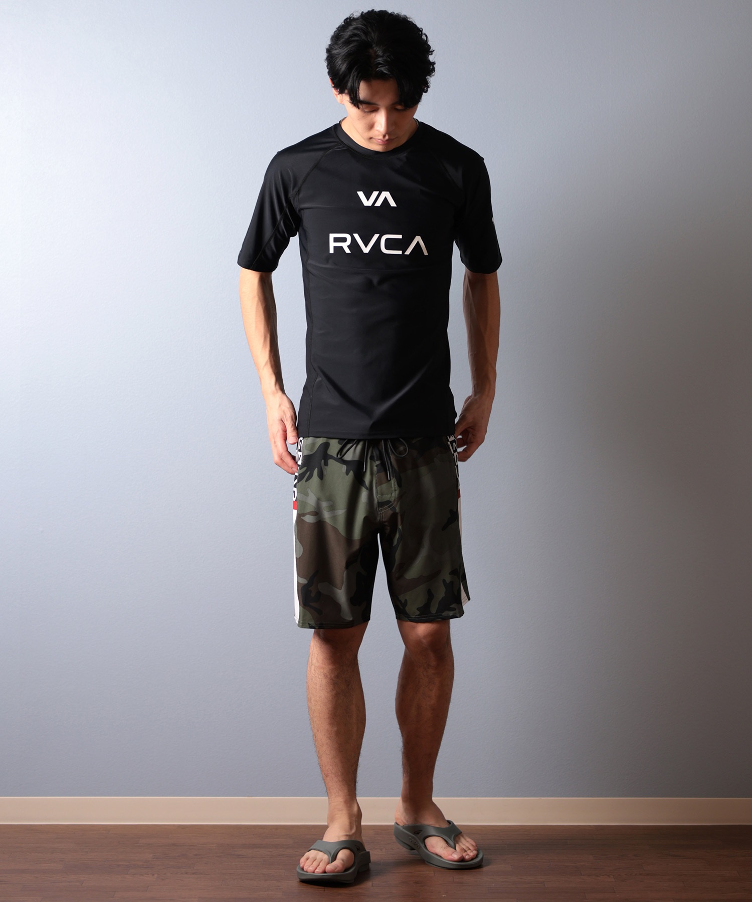 RVCA ブラック 水着・ラッシュガード セット 楽天市場】【最短翌日配達】 RVCA ルーカ ルカ スポーツ 長袖