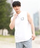 RVCA ルーカ 水着 ラッシュガード タンクトップ メンズ バックプリント 水陸両用 UVカット 吸水速乾 耐塩素 BF04A-853(BLK-S)
