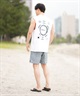 RVCA ルーカ 水着 ラッシュガード タンクトップ メンズ バックプリント 水陸両用 UVカット 吸水速乾 耐塩素 BF04A-853(BLK-S)