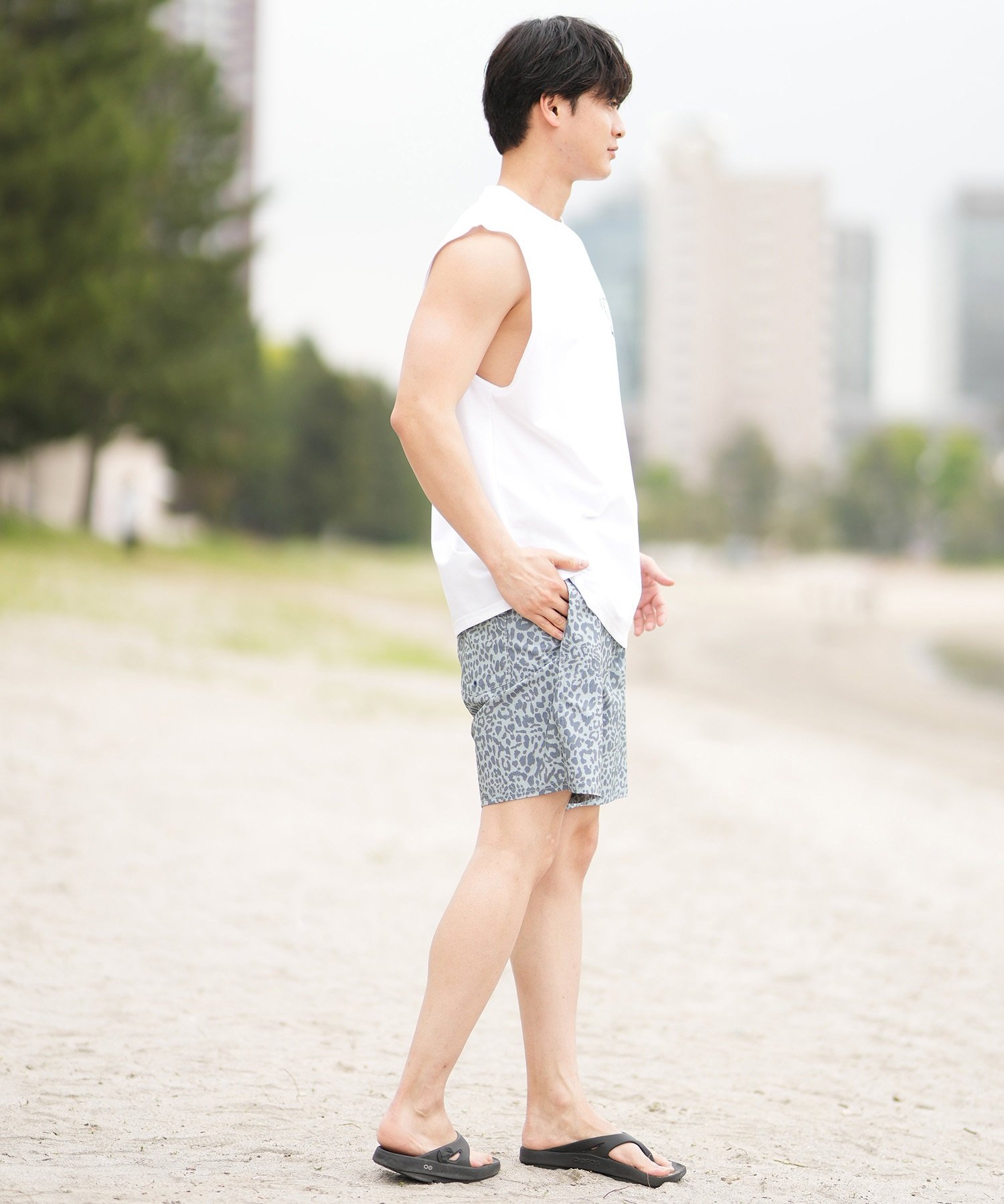 RVCA ルーカ 水着 ラッシュガード タンクトップ メンズ バック