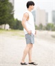 RVCA ルーカ 水着 ラッシュガード タンクトップ メンズ バックプリント 水陸両用 UVカット 吸水速乾 耐塩素 BF04A-853(BLK-S)