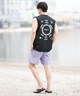 RVCA ルーカ 水着 ラッシュガード タンクトップ メンズ バックプリント 水陸両用 UVカット 吸水速乾 耐塩素 BF04A-853(BLK-S)