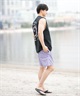 RVCA ルーカ 水着 ラッシュガード タンクトップ メンズ バックプリント 水陸両用 UVカット 吸水速乾 耐塩素 BF04A-853(BLK-S)