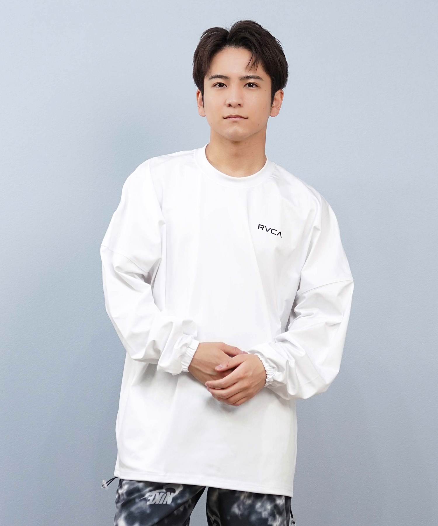RVCA ルーカ 水着 ラッシュガード 長袖 Tシャツ ロンT メンズ
