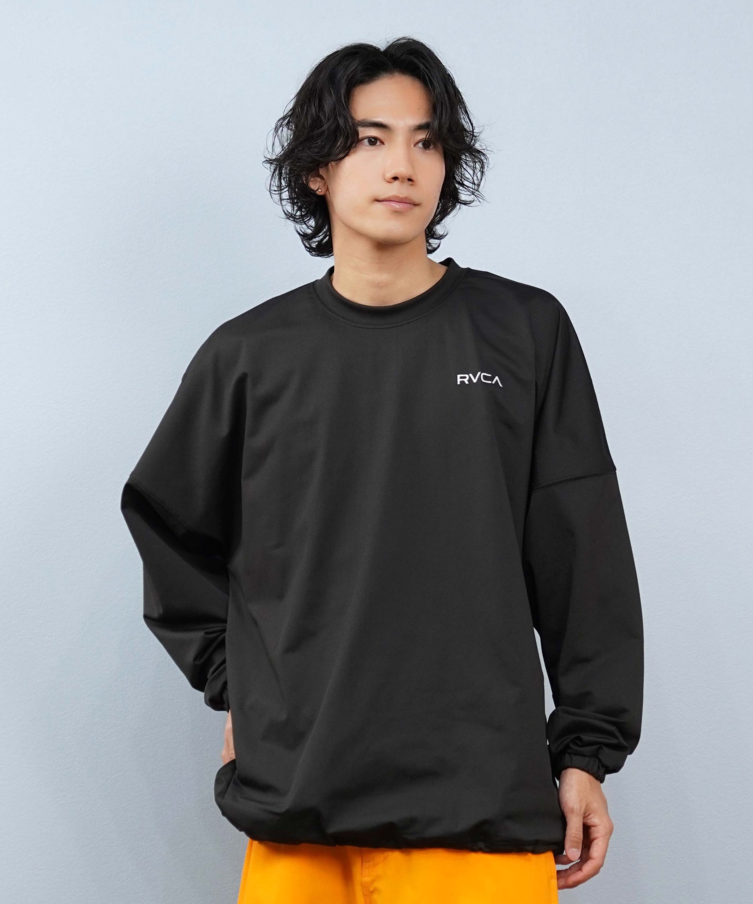 RVCA ルーカ 水着 ラッシュガード 長袖 Tシャツ ロンT メンズ