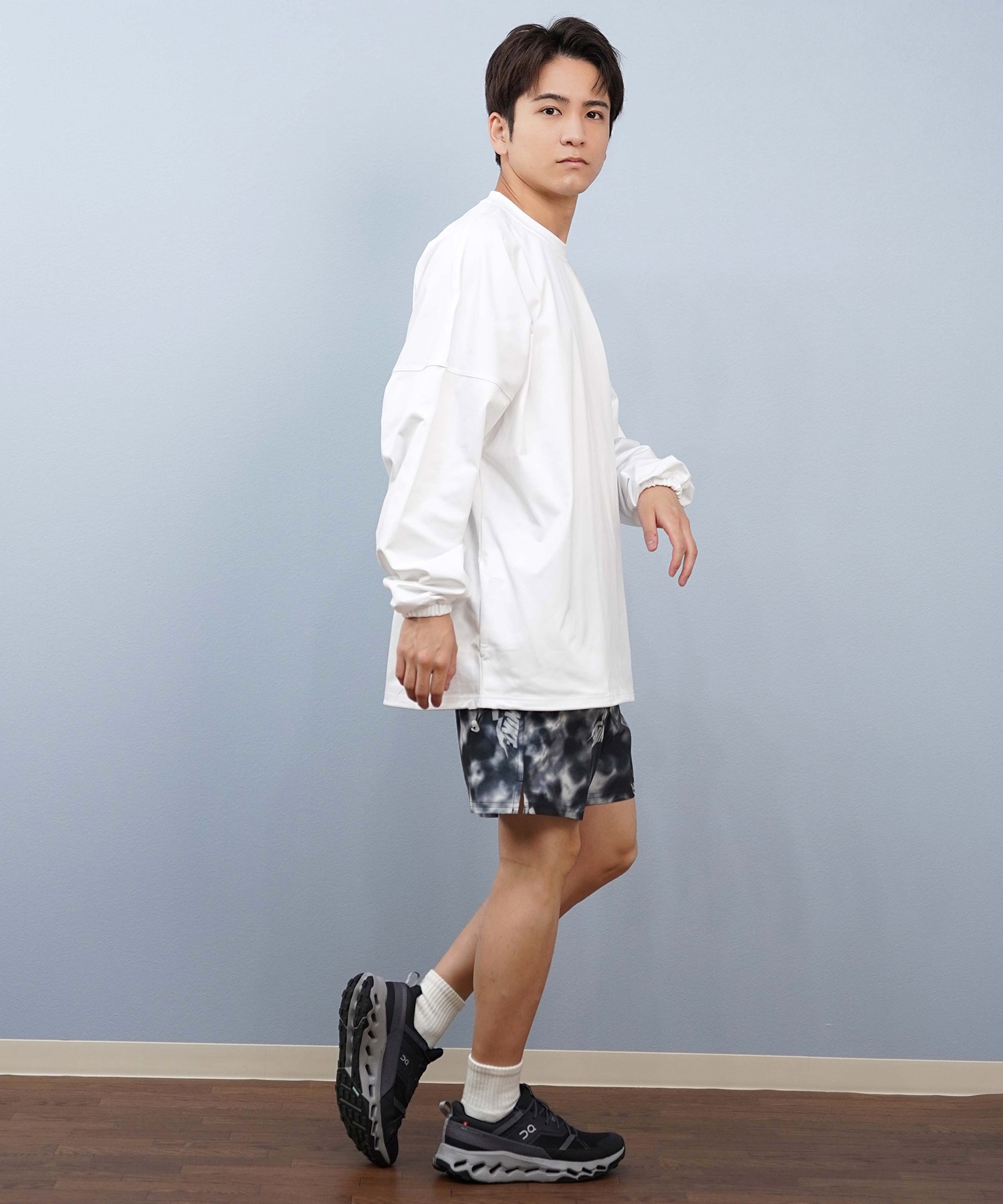 RVCA ルーカ 水着 ラッシュガード 長袖 Tシャツ ロンT メンズ バック