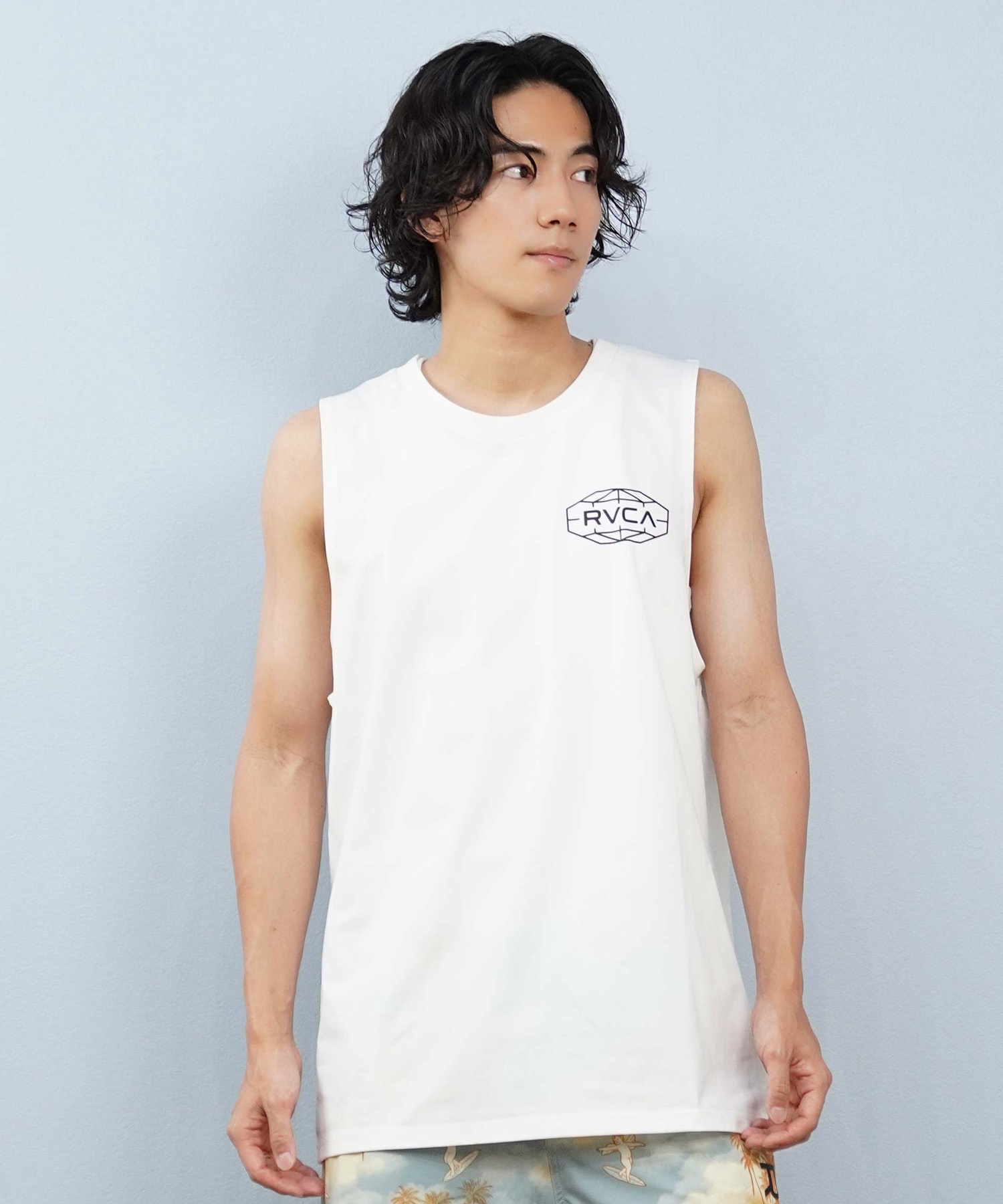RVCA ルーカ 水着 ラッシュガード タンクトップ メンズ 水陸両用