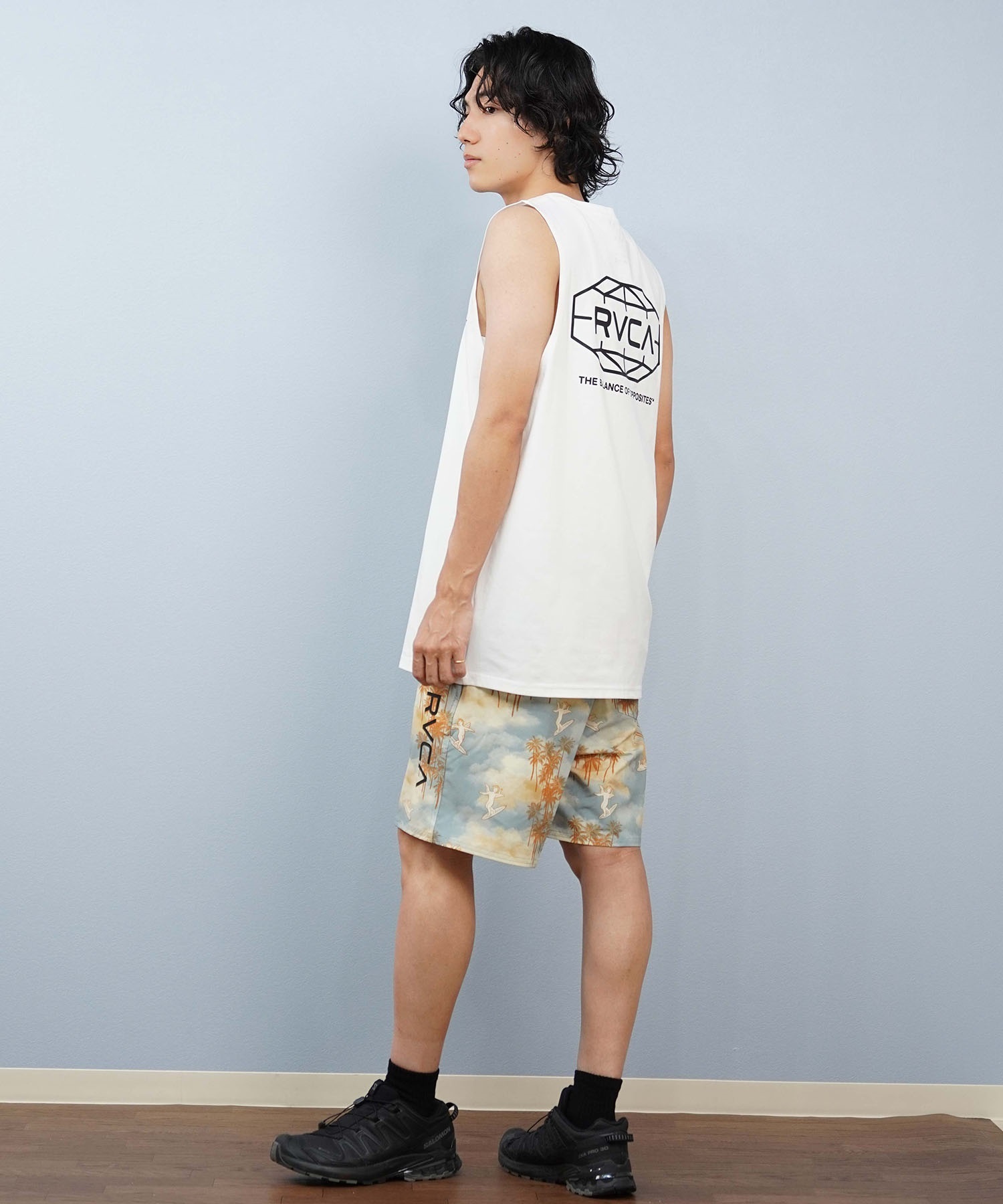 RVCA ルーカ 水着 ラッシュガード タンクトップ メンズ 水陸両用 RVCA ルーカ 水着 ラッシュガード タンクトップ メンズ 水陸両用