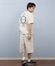 RVCA ルーカ 水着 ラッシュガード 半袖 Tシャツ メンズ 水陸両用 バックプリント セットアップ対応 BF04A-P89(BLK-S)