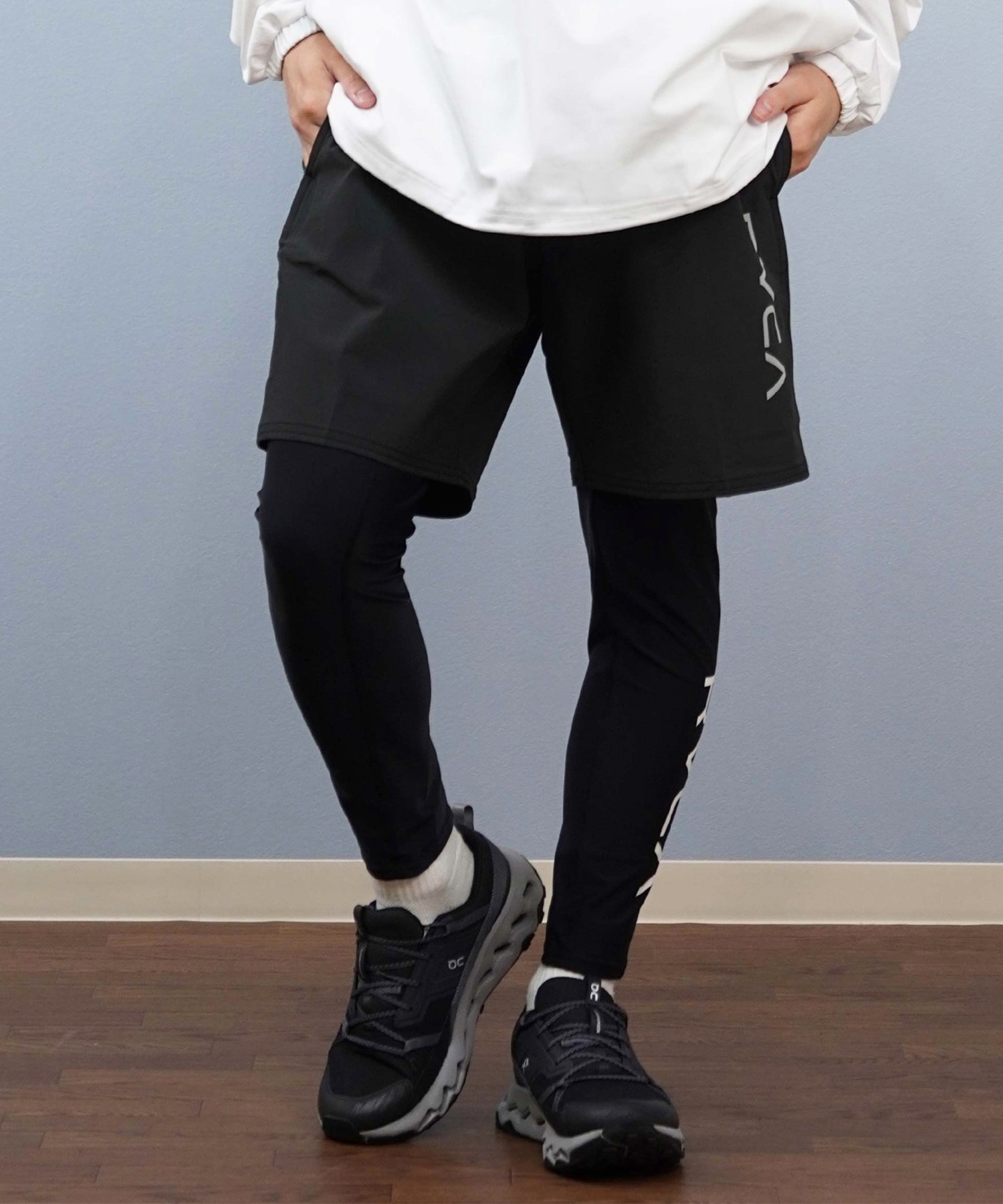 RVCA レギンス RVCA ルーカ 水着 ラッシュガード レギンス メンズ 水陸両用 UV