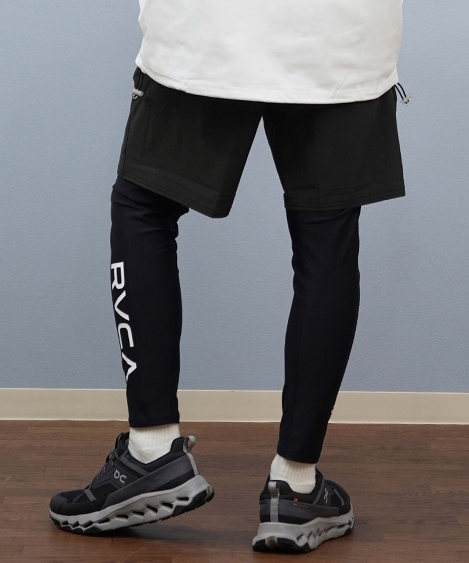 RVCA ルーカ 水着 ラッシュガード レギンス メンズ 水陸両用 UVカット