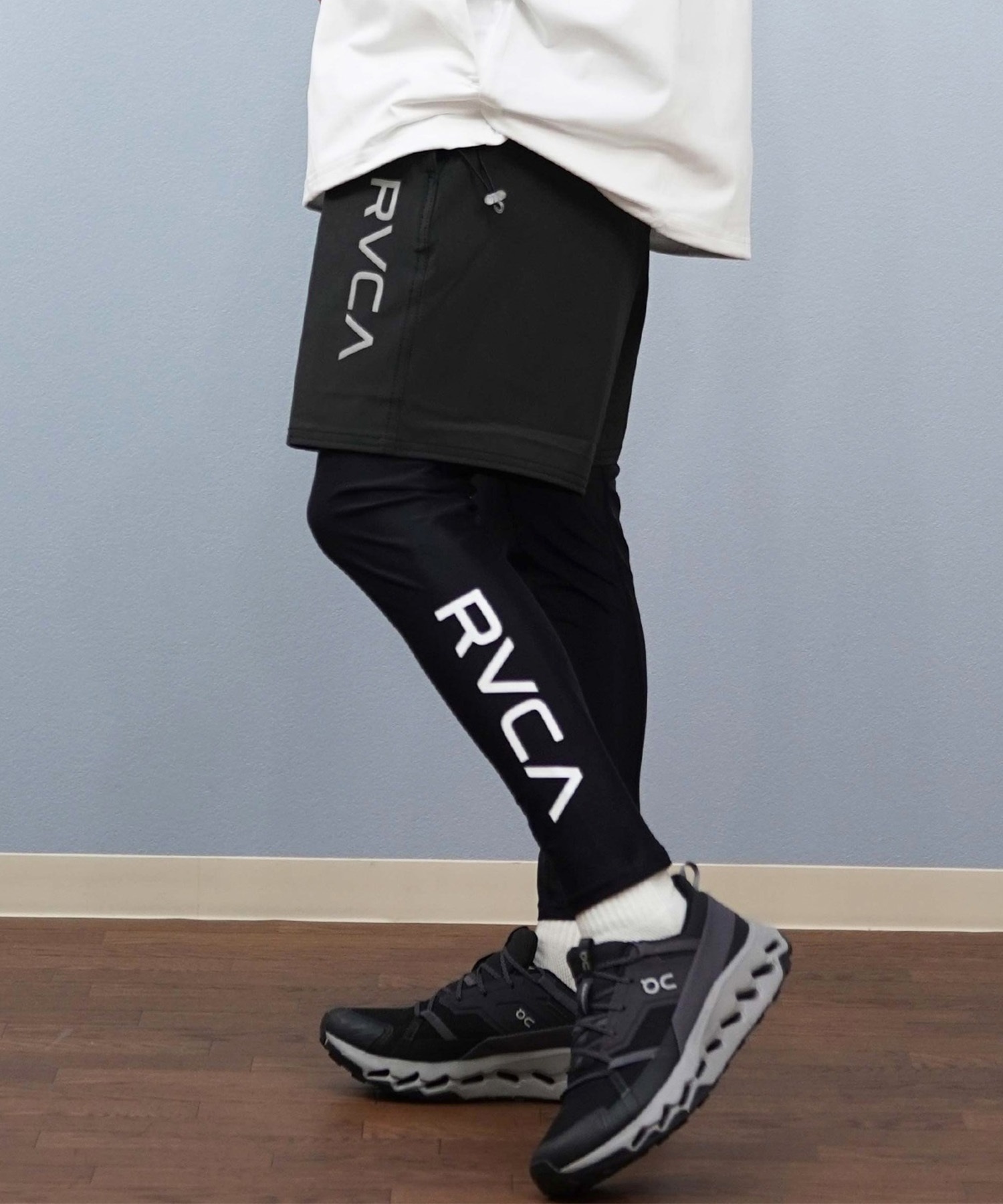 RVCA ブラック 水着・ラッシュガード セット RVCA ブラック 水着・ラッシュガード セット