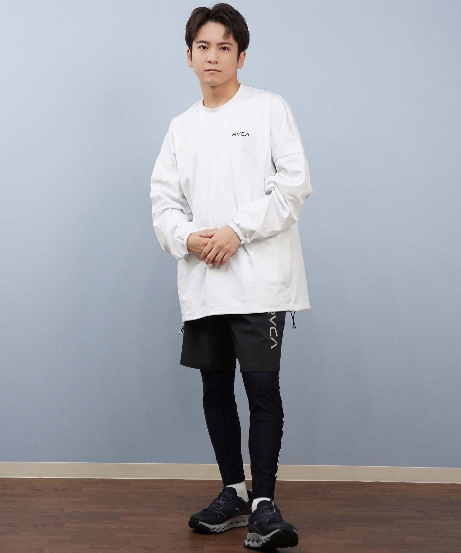 RVCA ルーカ 水着 ラッシュガード レギンス メンズ 水陸両用 UV