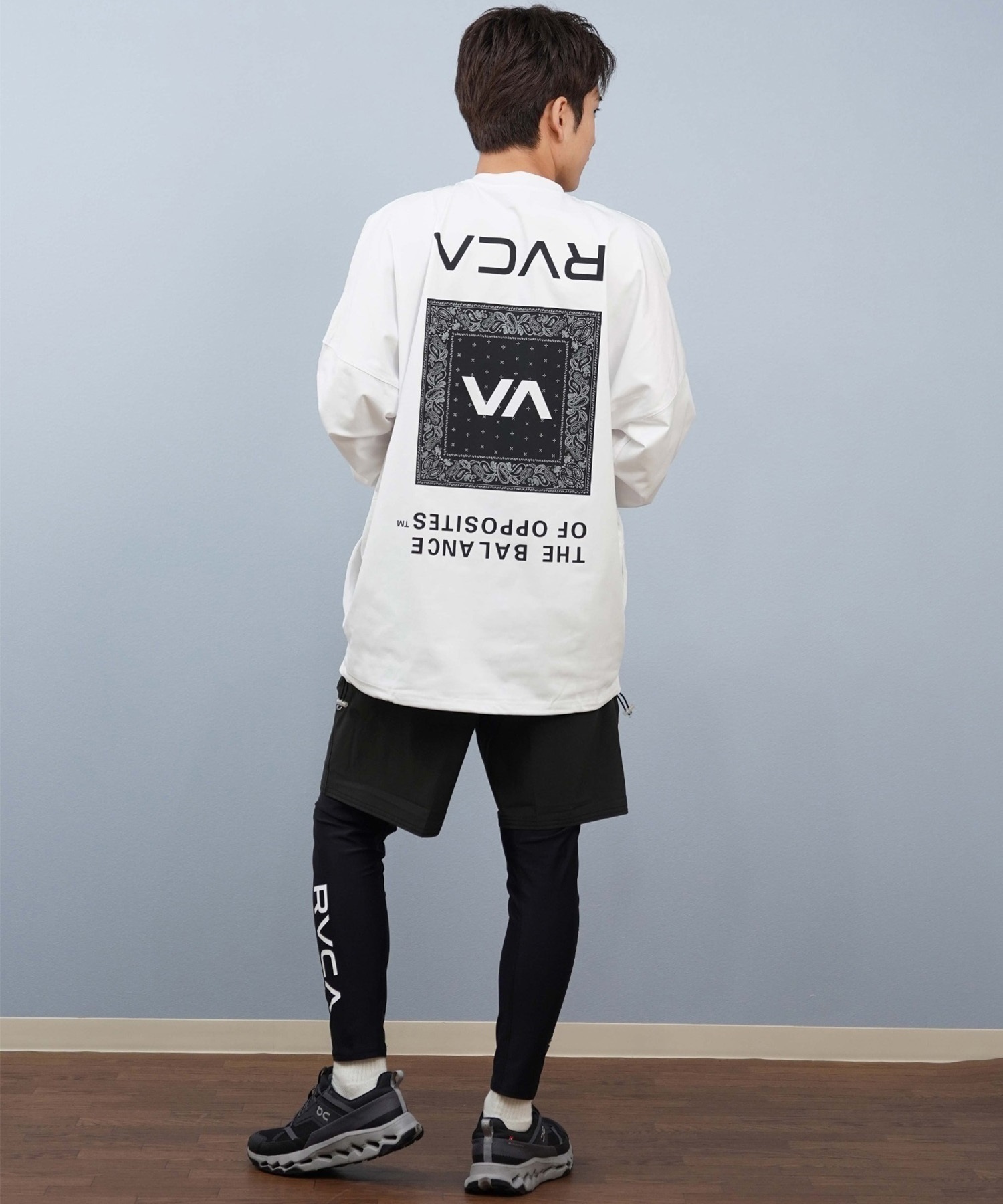 RVCA ルーカ 水着 ラッシュガード レギンス メンズ 水陸両用 UV