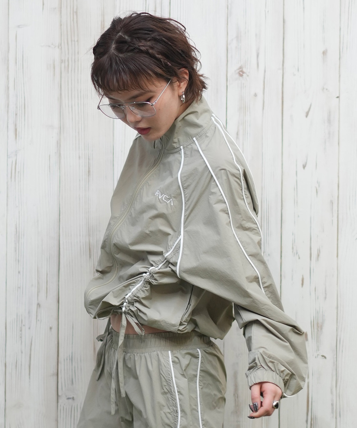 RVCA ルーカ レディース ジャケット トラックジャケット BF043-755(ABS-M)