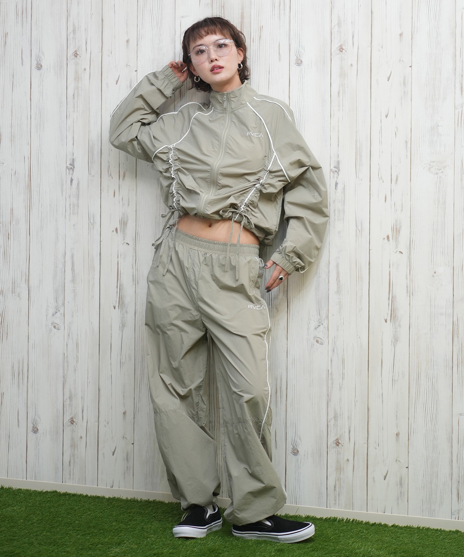 RVCA ルーカ レディース ジャケット トラックジャケット BF043-755(ABS-M)