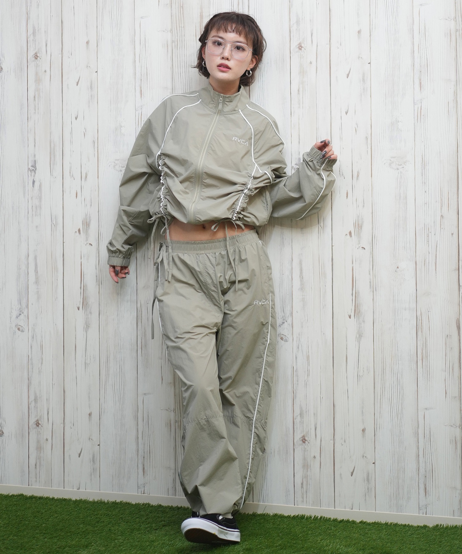 RVCA ルーカ レディース ジャケット トラックジャケット BF043-755(ABS-M)