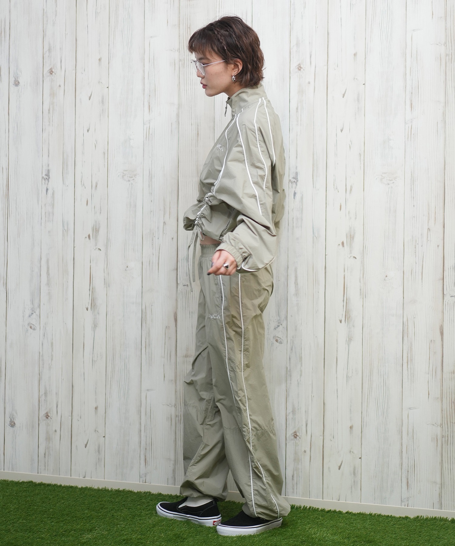 RVCA ルーカ レディース ジャケット トラックジャケット BF043-755(ABS-M)