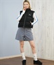 RVCA ルーカ ベスト レディース スエード ロゴ DEVON SUEDET PUFFER VEST BF044-755(BLK-S)
