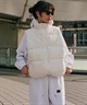 RVCA ルーカ ベスト レディース 軽量 バックプリント ロゴ RVCA PUFFER VEST BF044-756(CLO-S)