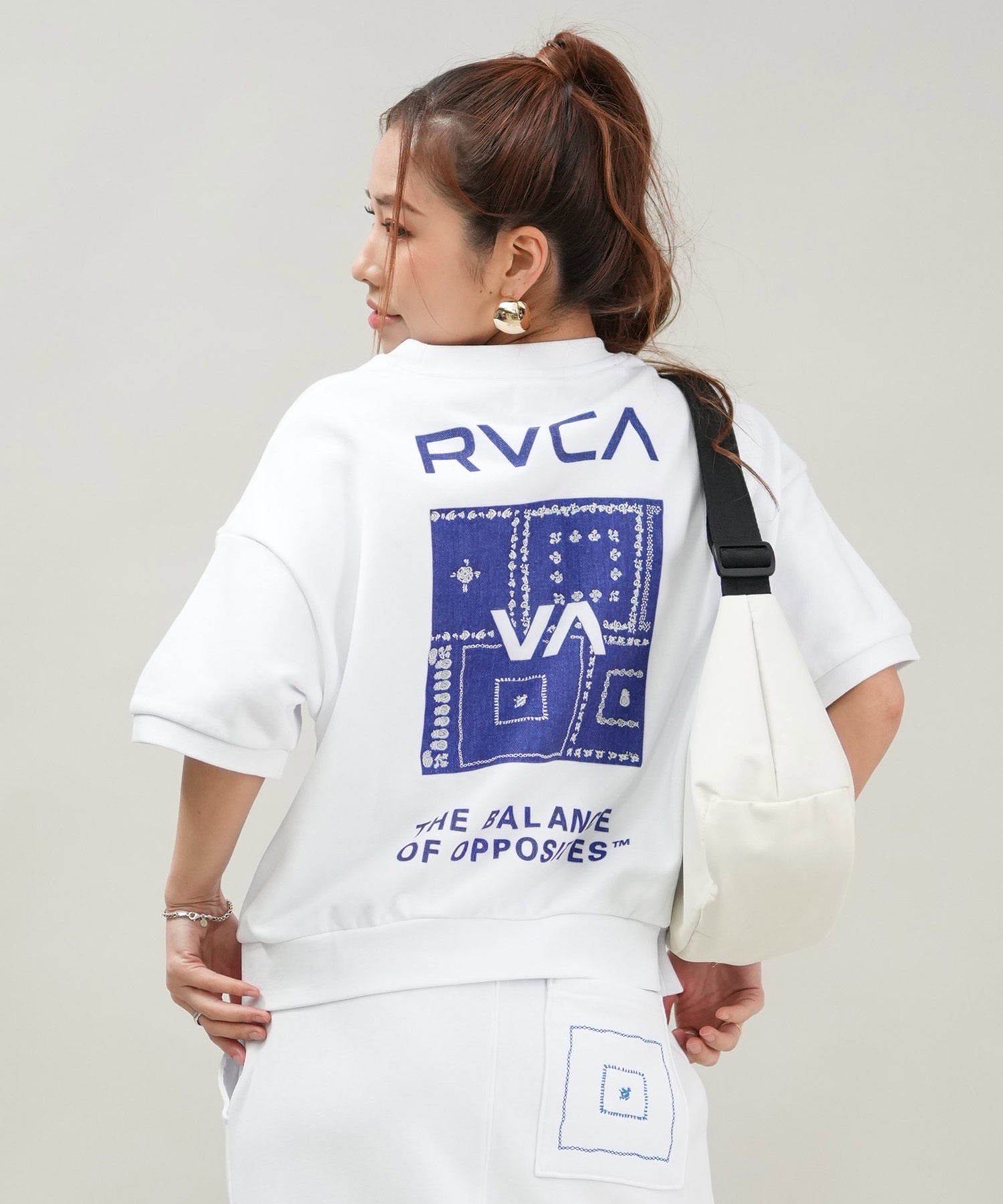 RVCA ルーカ 半袖 Tシャツ レディース トレーナーTシャツ