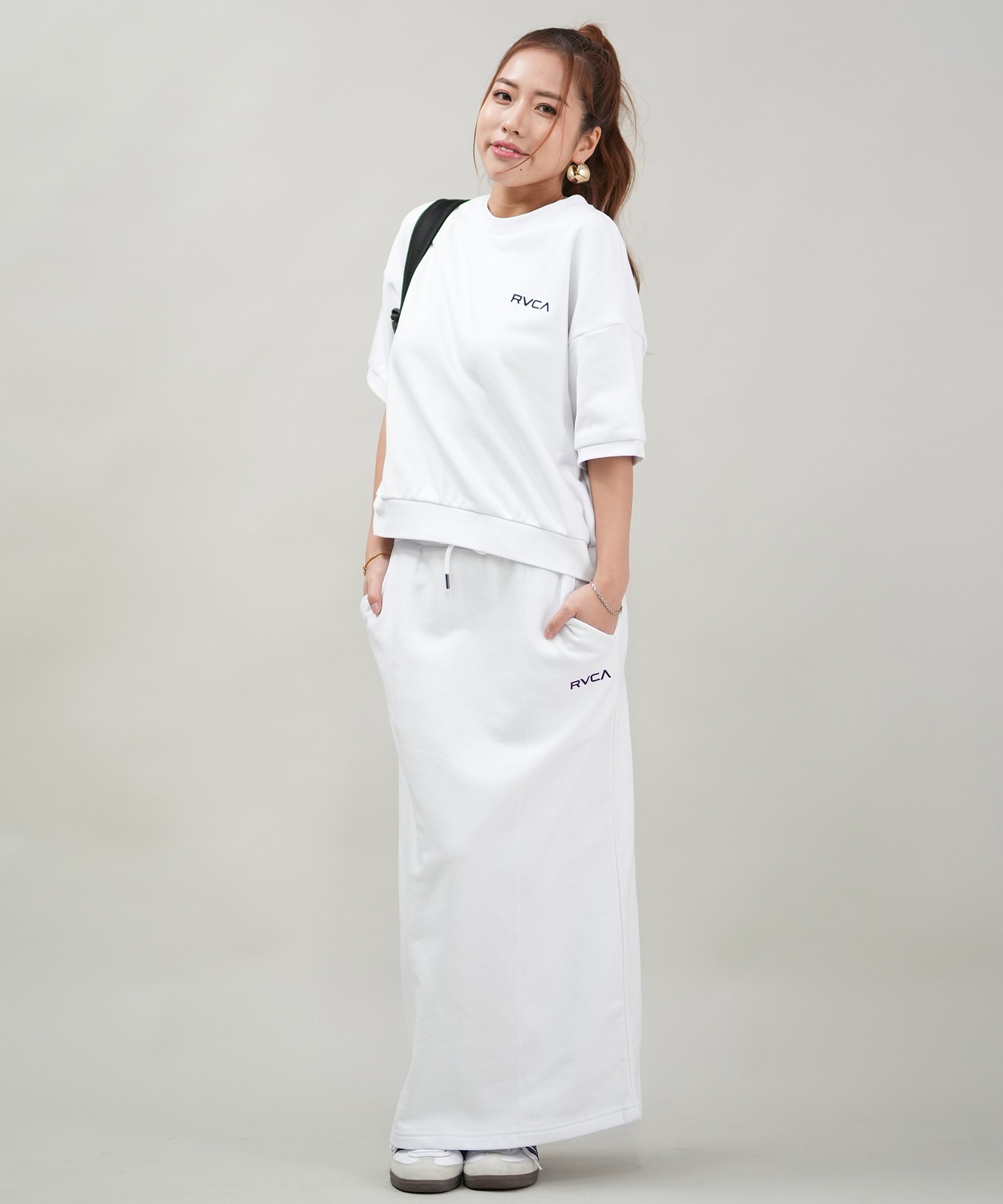 RVCA ルーカ 半袖 Tシャツ レディース トレーナーTシャツ
