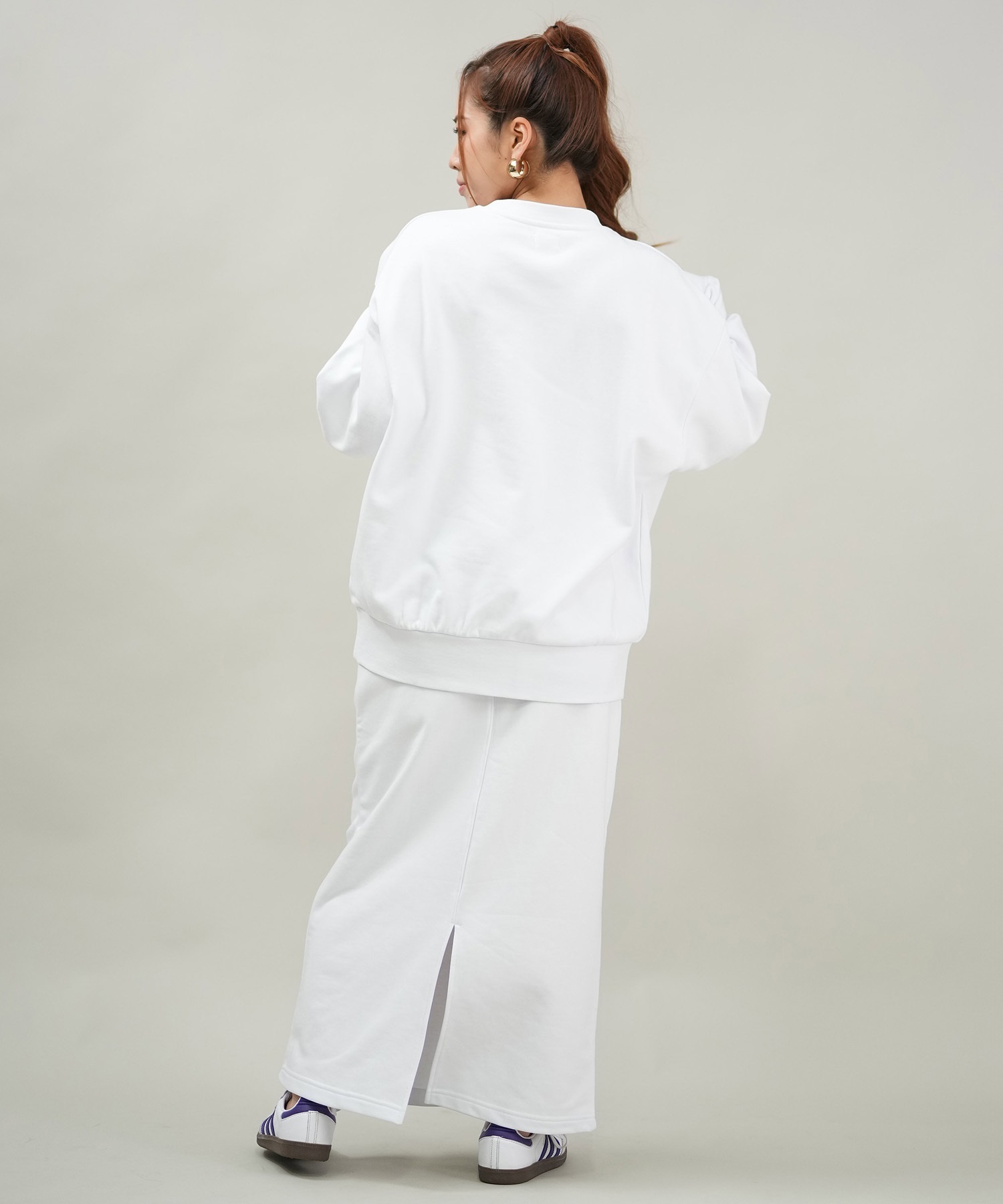 RVCA ルーカ トレーナー レディース ロゴ 薄手 ポケット セットアップ