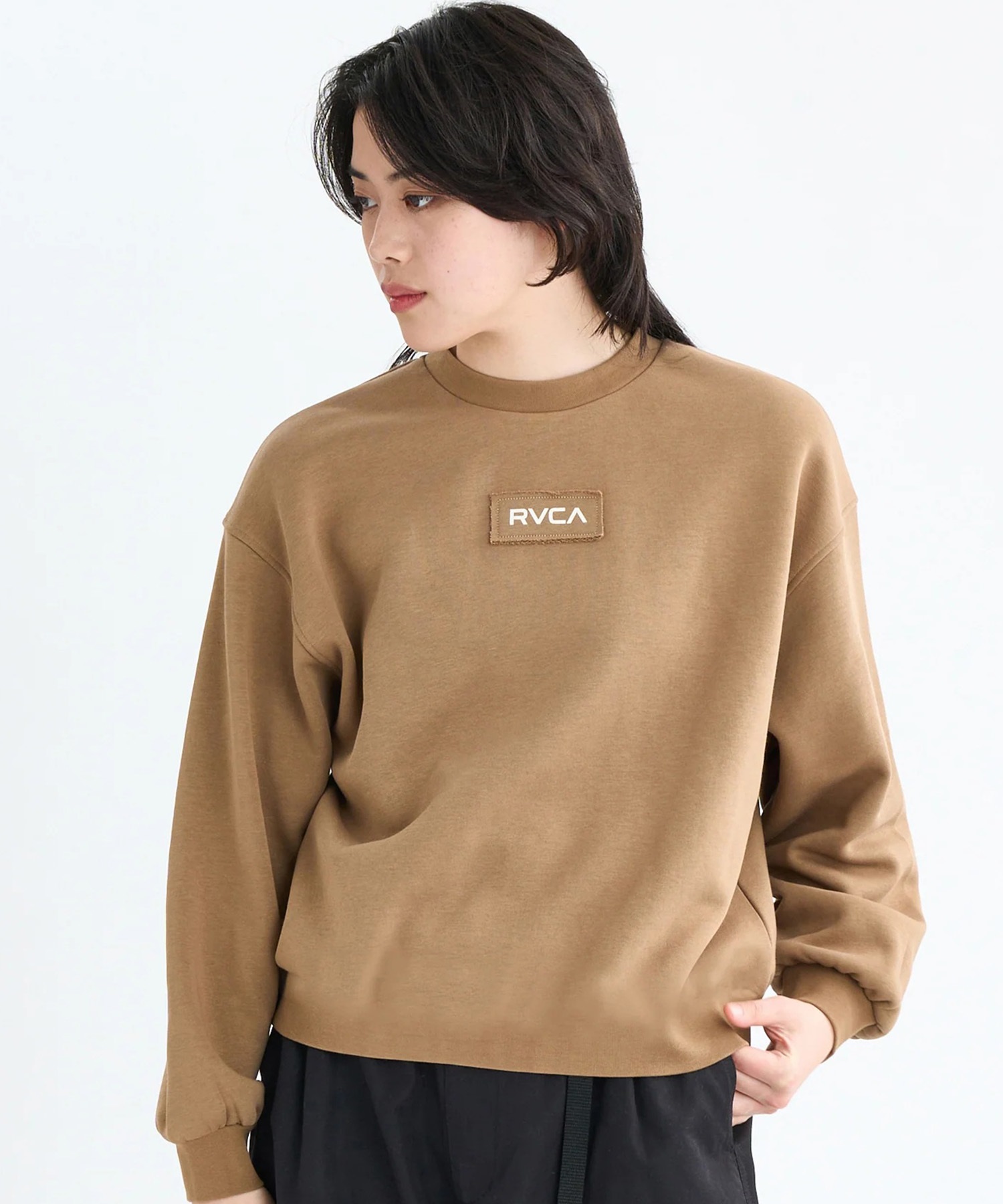 RVCA ルーカ トレーナー スウェット レディース バックプリント ロゴ