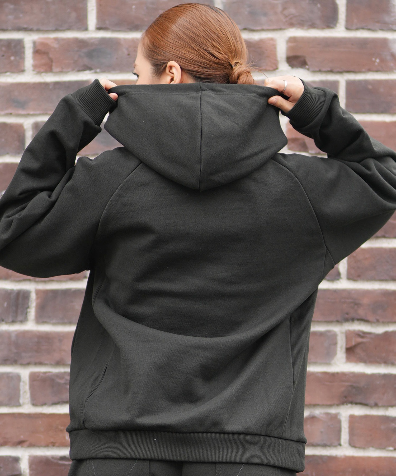 RVCA ルーカ プルオーバー パーカー レディース シンプル ロゴ 裏毛 RECESSION HOODIE BF044-009(PTK-S)