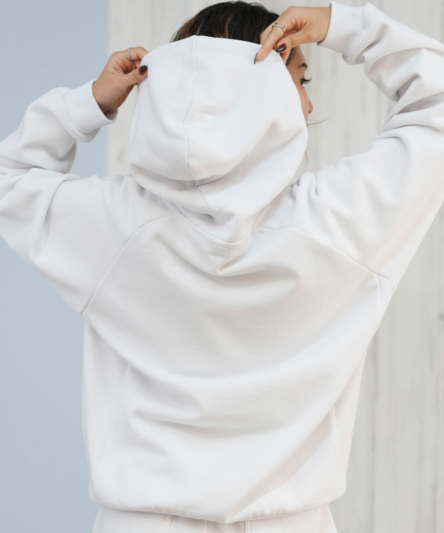 RVCA ルーカ プルオーバー パーカー レディース シンプル ロゴ 裏毛 RECESSION HOODIE BF044-009(PTK-S)