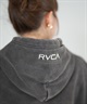 RVCA ルーカ プルオーバー パーカー レディース クロップド丈 ショート丈 ロゴ CROPPED HOODIE BF044-P03(BLK-S)