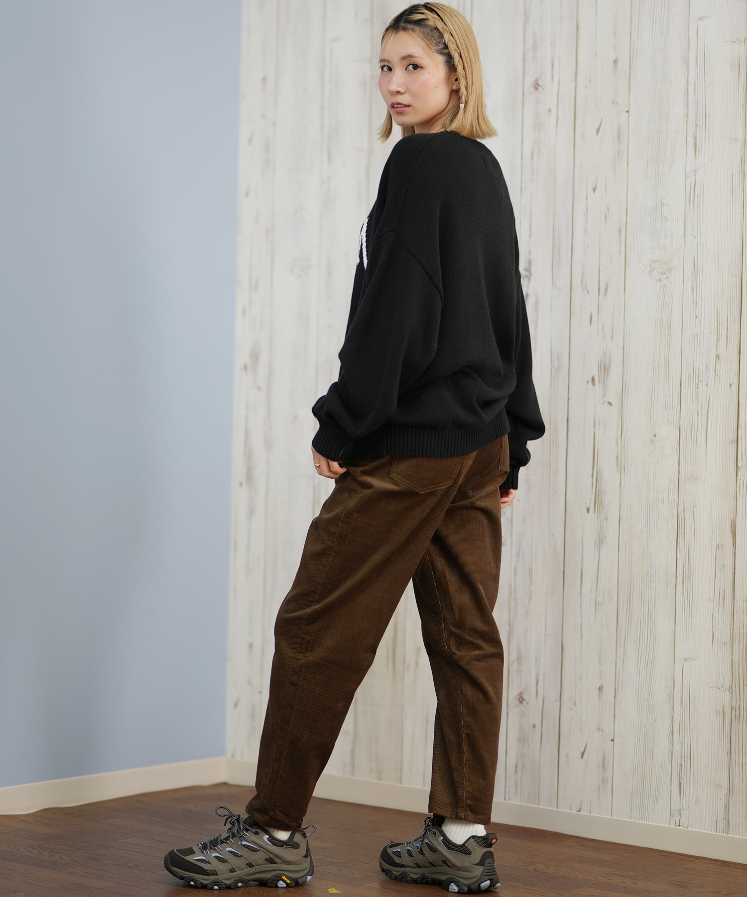 RVCA ニット RVCA（ルーカ） セーター ニット メンズ RS BIG RVCA KNIT セーター