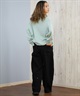 RVCA ルーカ ニット セーター レディース クルーネック ロゴ BIG RVCA KNIT BF044-650(BLK-M)