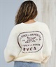 RVCA ルーカ ニット セーター レディース クロップド丈 ショート丈 ロゴ LOOSE FIT JQ KNIT BF044-652(BLK-M)