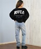 RVCA ルーカ ニット セーター カーディガン レディース バックプリント ロゴ BF044-P66(CLO-M)