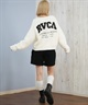RVCA ルーカ ニット セーター カーディガン レディース バックプリント ロゴ BF044-P66(CLO-M)